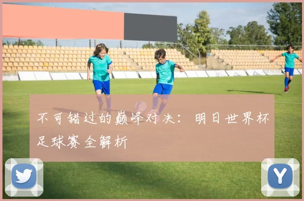 不可错过的巅峰对决：明日世界杯足球赛全解析